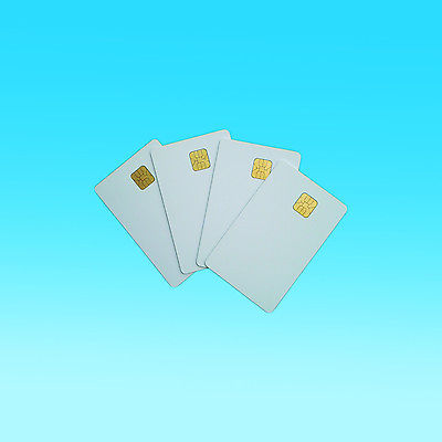 Contact Smart Card ATMEL AT24C16 16K Blank white Plastic IC card (pack of 20)