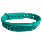 New Design RFID 1K Wristband 13.56MHZ Orange Silicone (pack of 100)