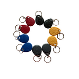 125KHZ RFID Rewritable writable ABS Waterproof blue yellow red T5577 keyfob (pack of 10)