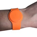 RFID 1K Silicone wristband 13.56MHZ ISO14443A Orange Waterproof - 10