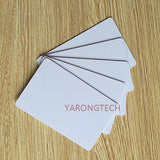 Blank PVC Card Printable Plastic Photo ID White Credit Card 30Mil CR80 (pack of 100)
