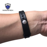 YARONGTECH New Design MIFARE Classic® 1K Wristband 13.56MHZ Black Silicone Bracelet (pack of 2)