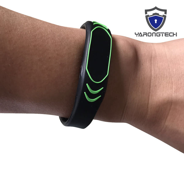 10st RFID-polsband, RFID-armband 125 Khz RFID-polsband Siliconen Armband IP68 Waterdichte ID-kaart Saunakaart Toegangscontrolepolsband voor Hotelzwembad Saunaruimte(zwart 10st RFID-polsband, RFID-armband 125 Khz RFID-polsband Siliconen Armband IP68 Waterdichte ID-kaart Saunakaart Toegangscontrolepolsband voor Hotelzwembad Saunaruimte(zwart