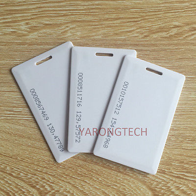 Proximity ID Card EM Card Thick 125khz Clamshell Contactless Rfid (pack of 1000)