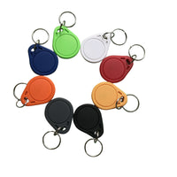 13.56MHZ MIFARE Classic® 1K ABS ISO IC Key Fobs Access Control Keychain (pack of 100)