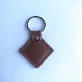 HF 13,56MHz ISO 14443A MIFARE Classic 1K RFID Schlüsselanhänger Brown Leather (pack of 2)