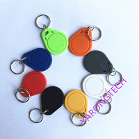 13.56MHZ MIFARE Classic® 1K ABS ISO IC Key Fobs Access Control Keychain (pack of 100)