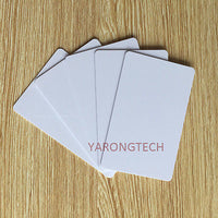 NFC card Ntag203 PVC Business White Compatible Samsung Android Phone (pack of 10)
