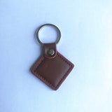 HF 13,56MHz ISO 14443A MIFARE Classic 1K RFID Schlüsselanhänger Brown Leather (pack of 2)