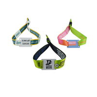 One-time Use Free Sample Fabric RFID Bracelet Cloth RFID Wristband for Events