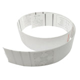 ISO 18000-6C UHF Airport Baggage Label Impinj Monza 4QT H47 Thermal Paper RFID Airline Luggage Tag