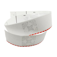 ISO 18000-6C UHF Airport Baggage Label Impinj Monza 4QT H47 Thermal Paper RFID Airline Luggage Tag