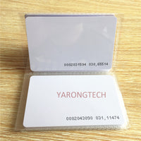 RFID 125KHz Pvc Proximity Door Control Entry Access EM4100 card-0.88mm (pack of 100)