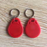 13.56MHZ MIFARE Classic® 1K ABS ISO IC Key Fobs Access Control Keychain (pack of 100)