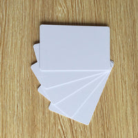 Blank white PVC inkjet printable ID cards for Epson & Canon double-sided (pack of 100)