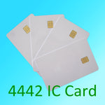 Smart Card SLE4442 ISO 7816 white inkjet printable blank contact IC card (pack of 10)