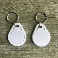 13.56MHZ MIFARE Classic® 1K ABS ISO IC Key Fobs Access Control Keychain (pack of 100)