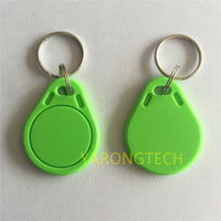13.56MHZ MIFARE Classic® 1K ABS ISO IC Key Fobs Access Control Keychain (pack of 100)