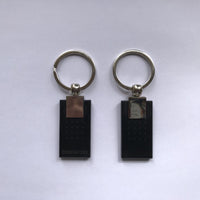Access 125khz RFID Key Fob Black color Metal New Style (pack of 5)
