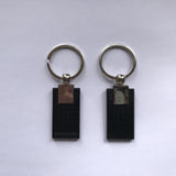 Access 125khz RFID Key Fob Black color Metal New Style (pack of 5)