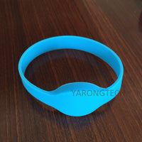 access control wristbands 13.56MHZ ISO14443A MIFARE Classic® 1K RFID Silicone Bracelet - 5pcs