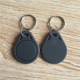 13.56MHZ MIFARE Classic® 1K ABS ISO IC Key Fobs Access Control Keychain (pack of 100)