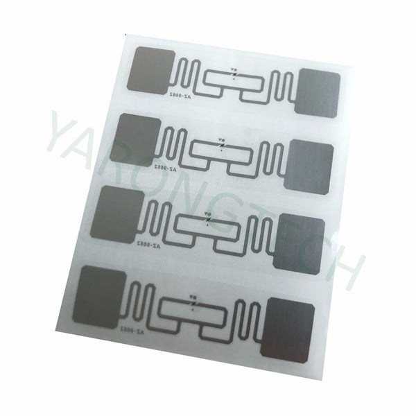 AZ 9662 Alien H3 73.5x21.2mm UHF tag RFID Adhesive Tag inlay RFID Label (pack of 20)