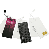 860-960MHz Printable Paper UHF RFID Apparel Tag RFID Clothing Hang Tag/Label Garment Tags