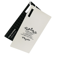 860-960MHz Printable Paper UHF RFID Apparel Tag RFID Clothing Hang Tag/Label Garment Tags