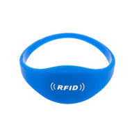 Custom Logo NFC MIFARE DESFire EV1 2K 4K 8K RFID Silicone Bracelet Wristband