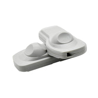 low price uhf RFID+EAS security alarm hard clothes pin tag