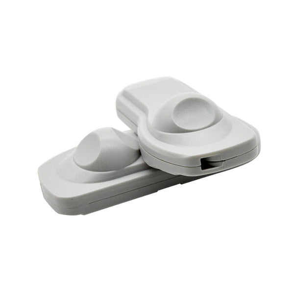 low price uhf RFID+EAS security alarm hard clothes pin tag