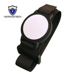 rfid wristband 125khz nylon em4100 adjustable size black color (pack of 50)