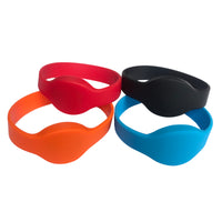 MIFARE Classic 1K Bracelet RFID Smart 13.56MHZ ISO14443A Silicone Access Wristband (pack of 5)
