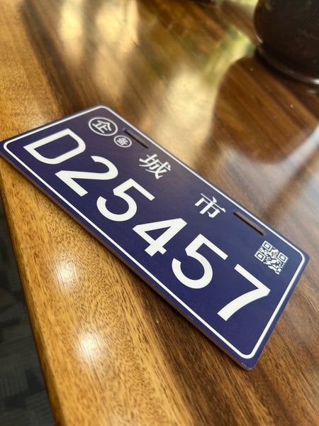 Distance Read Number Plate RFID License plate UHF Long Reading distance for Electric car ...