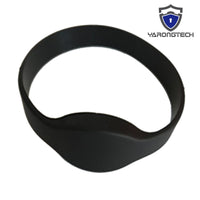 13.56MHZ ISO14443A MIFARE Classic 1K RFID Black Silicone Wristband (pack of 50)