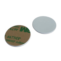 RFID round Coin card MIFARE Classic 1K with 3M adhesive back 13.56mhz (pack of 10)
